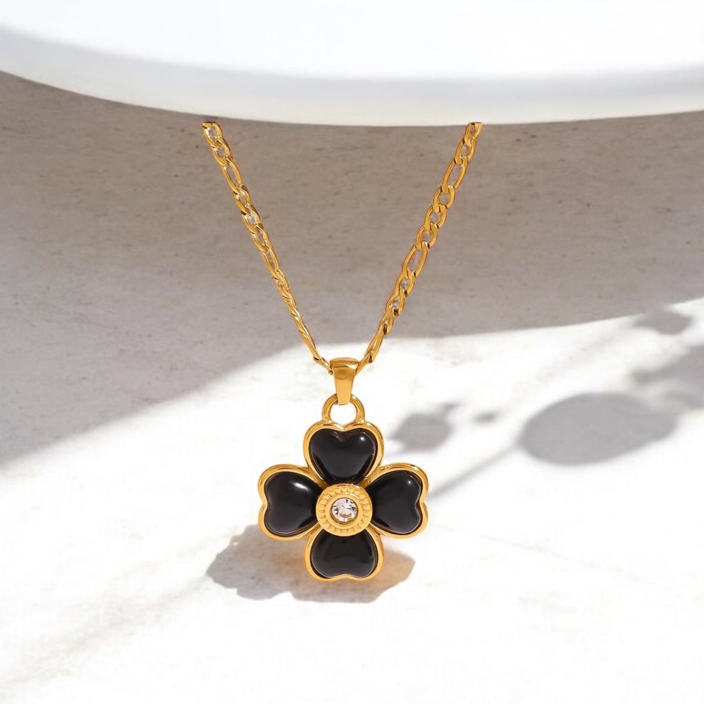 Black Heart Necklace