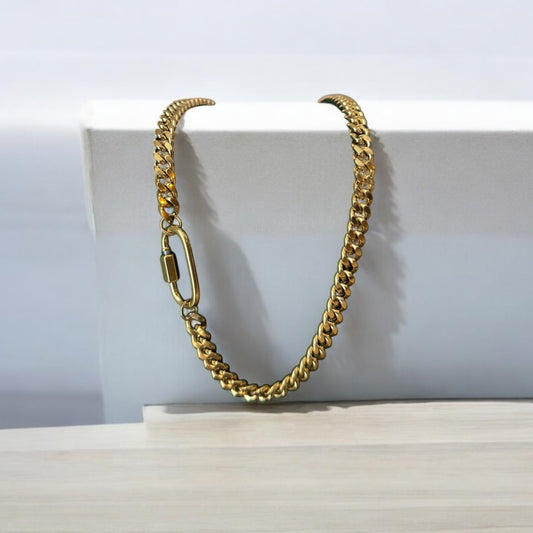 Cubana Link Necklace