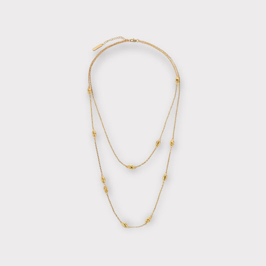 Little Stony Gold Necklace